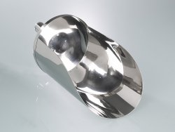 Skopa rostfritt stål 304, V2A, 2500 ml