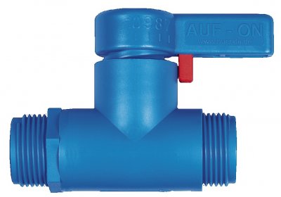 Faucet with straight 3/4" ut/in