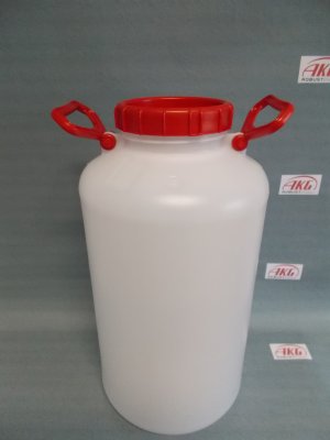Flaska PE 25 L vid hals rund /1/33