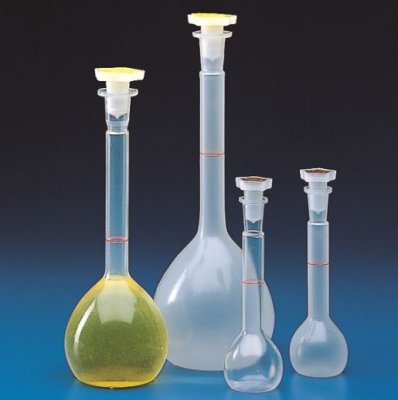 Flaska volymetrisk PP, 50 ml