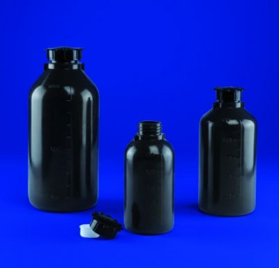 Grå Flaska PE, 2000 ml