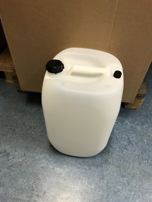 Can PE 25L solid colour, + order 328.92 P61/12 pcs