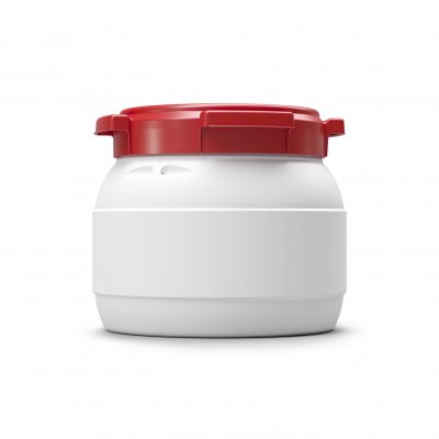 Tunna PE utan ribbor m lock 10 L/128 st pall