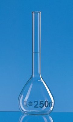 Flaska volymetrisk 250ml