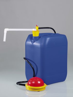 Otalpump, fotmodell, PVDF D=16