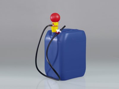 OTAL hand pump hose & stopcock, PP/PVC,tube Ø 12mm,12L/min