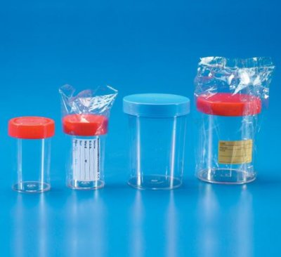 Burk med skruvlockASEPTIC, 60 ml