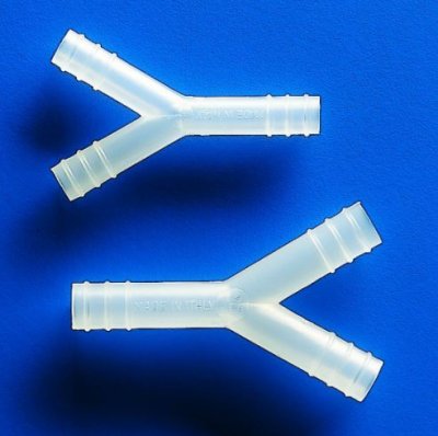 Y-rör PP, 10 mm (Nominal) - (10 st)