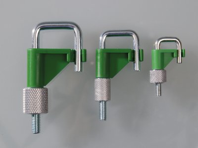 Slangklämmare 20 mm grön(10)