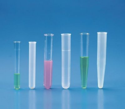 Conical test tube, PS, 10 ml, Ø 16 mm, 2000 pcs/pack