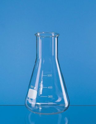 Erlenmeyer flaska vid hals, Boro 3.3 250 ML