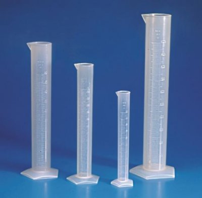 Graderad cylinder hög PP, 500 ml