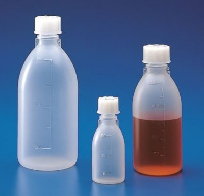 Flaska med smal hals,2000 ml - Lock separat / 15 st/ 30 st