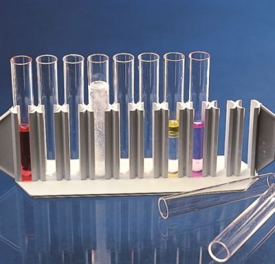 Test tube rack, 10 places, 1 pcs