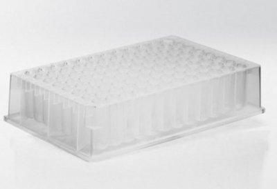 Deep well platta PP, "premium surface", 96x1,1ml
