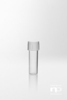 Provrör PP med skruvkork PE, 5ml. 2500st/FP