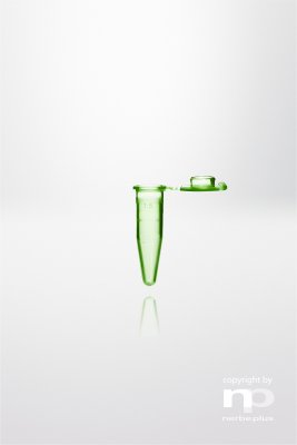 np Safelock-kork microCentrifugrör PP, 1,5ml