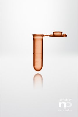 np Safelock-kork microCentrifugrör PP, 2ml