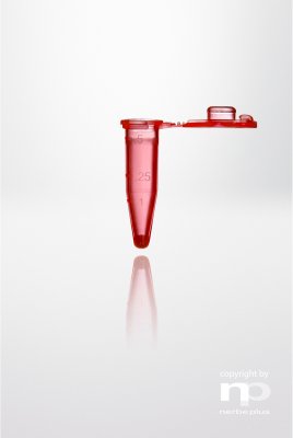 np Safelock-kork microCentrifugrör PP, 0,5ml