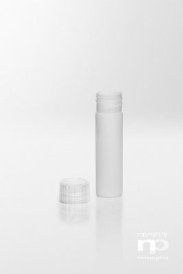 Scintillation flaska PE, 4ml, med skruvkork PP