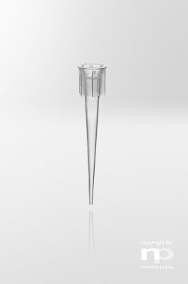 Pipettspetsar PP, "premium surface", 0,1-10µl, kort