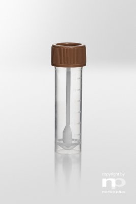 Faecesrör med spatel, ställbar 1000st/FP