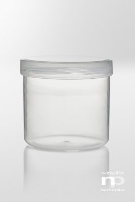 Burk med skruvkork PP, 500ml, Ø90x91 mm