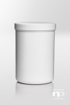 Burk med skruvkork PP, 1.250ml, Ø106x159 mm