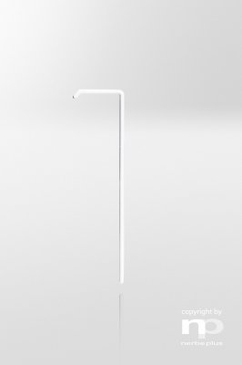 Spatel PS, Ø3,5x145 mm, bredd 38 mm, L-formad