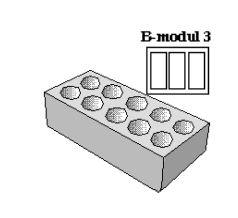 Insert f 650B 10 holes D 32 f B-D bottles M3