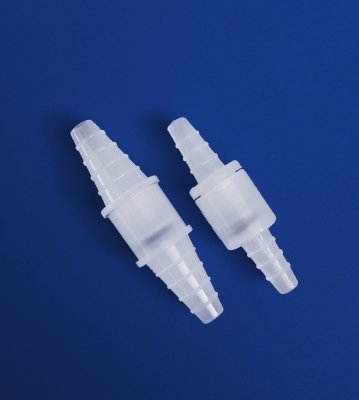 Backventil PP 8-10mm,2bar,längd 20mm (10)