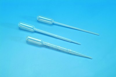 Pasteurpipett, PE 3 ml ej steril/500