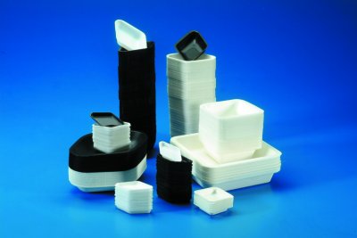 Vågskål 30 ml Vit i PS,56x85x14,5 mm /500