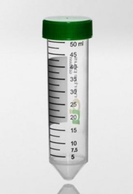 Centrifugrör PP med skruvkork PE, 50 ml. Autoklaverbar, CE IVD 250st/Fp