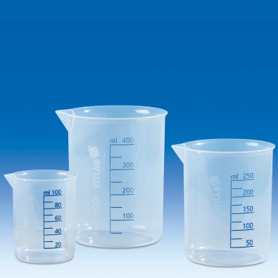 Bägare PP pip 400 ml/6
